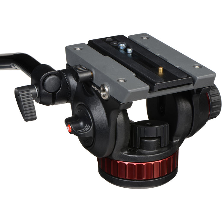 Cabezal de Vídeo Manfrotto 502AH con Base Plana 2