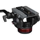 Cabezal de Vídeo Manfrotto 502AH con Base Plana 2