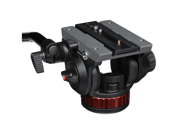 Cabezal de Vídeo Manfrotto 502AH con Base Plana