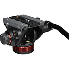 Cabezal de Vídeo Manfrotto 502AH con Base Plana 3