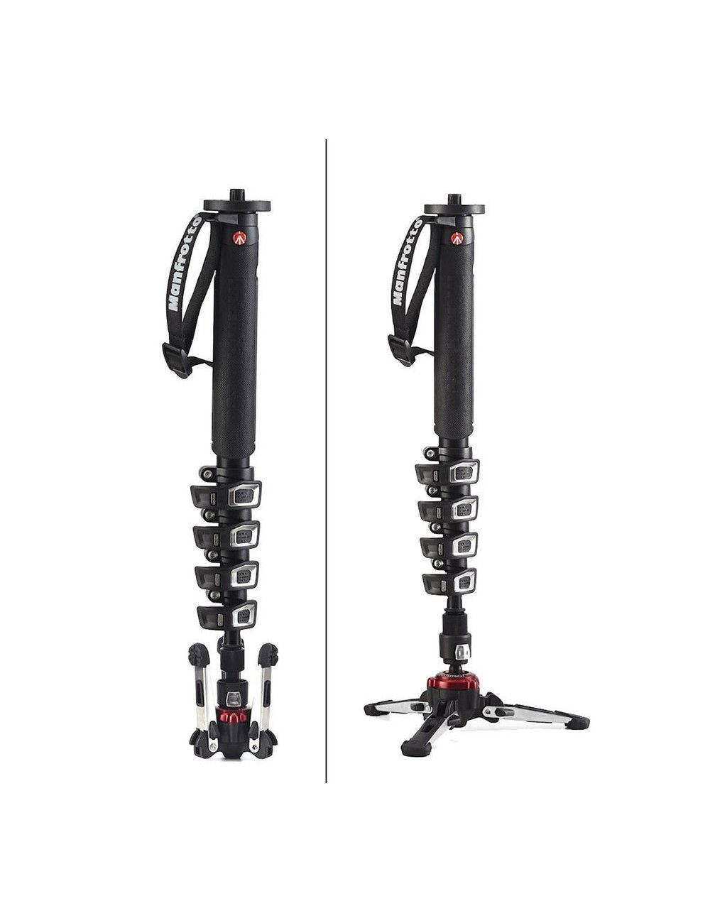 Monopié Manfrotto XPRO MVMXPROA4 con base FLUIDTECH 6
