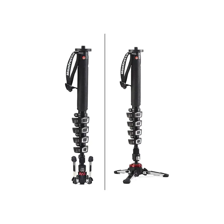 Monopié Manfrotto XPRO MVMXPROA4 con base FLUIDTECH 6