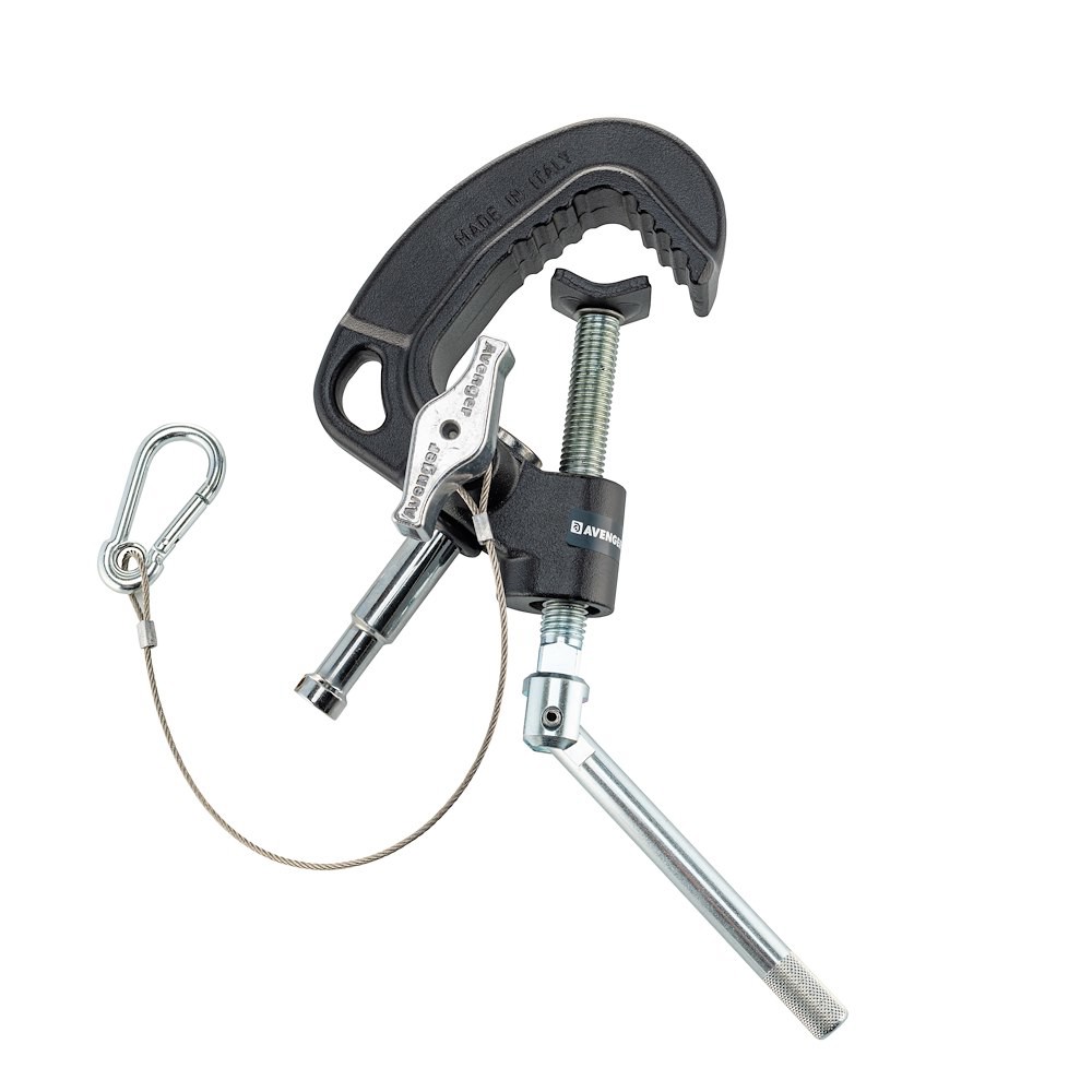 Abrazadera para Tubo Baby Manfrotto c/ Pasador 16mm/ 5/8'' y Barra Tommy 2