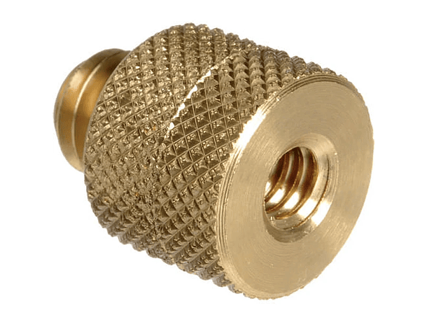 Adaptador Manfrotto de 1/4" hembra a 3/8" macho