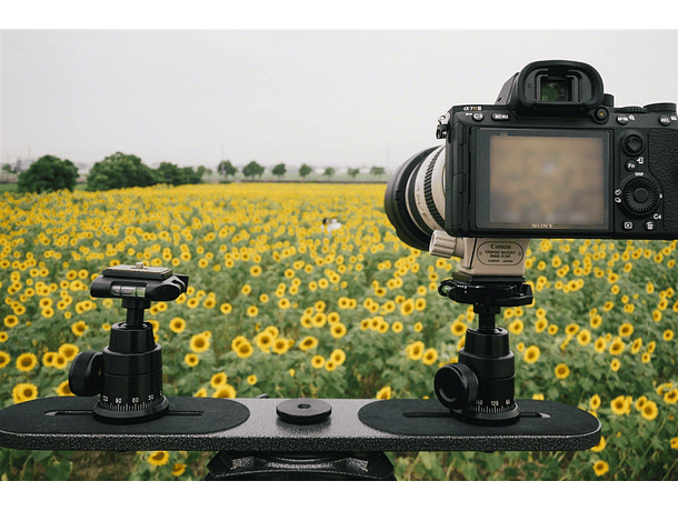 Plataforma Doble Gitzo G1539 para Cámara de 17"