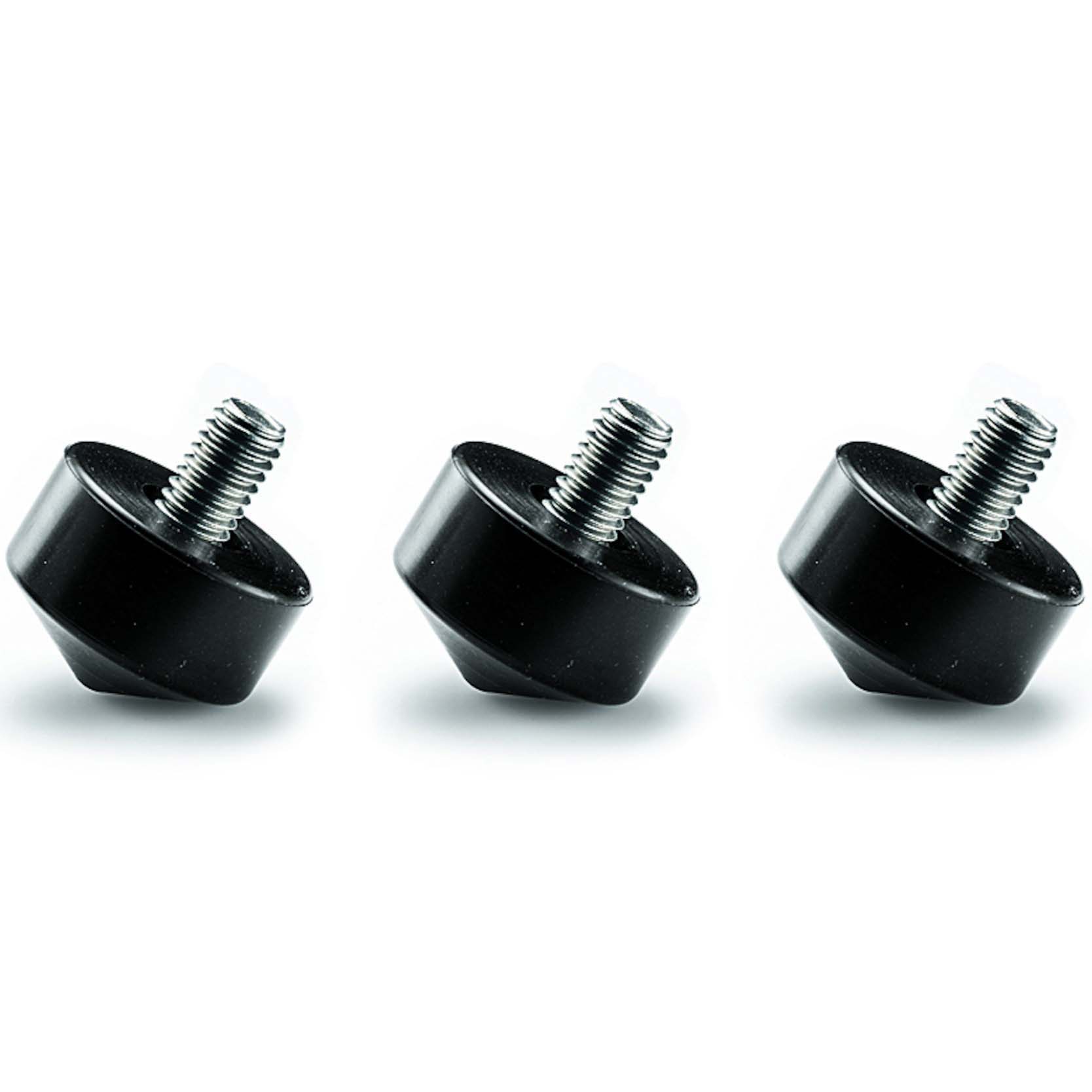 Pie de Goma Gitzo Intercambiable de 33 mm - 3 unidades 2