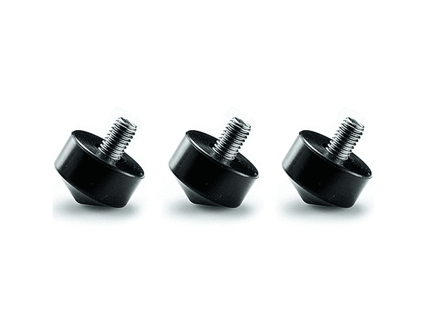 Pie de Goma Gitzo Intercambiable de 33 mm - 3 unidades
