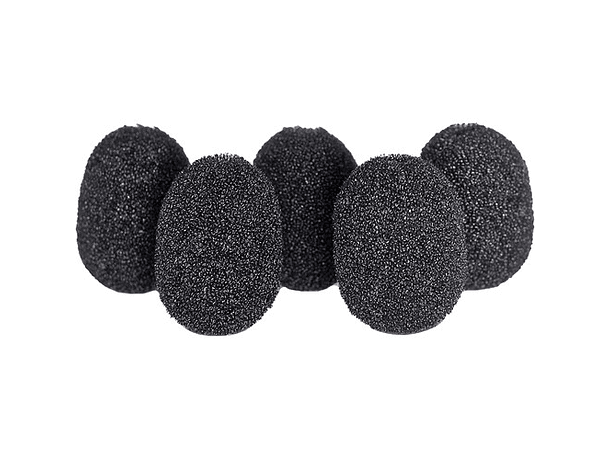 Foam de espuma Rycote 105501 para Lavalier - 5 unidades