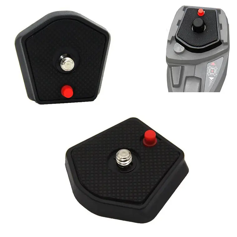 Placa de Liberación Rápida Manfrotto 785PL para Cabezal  2