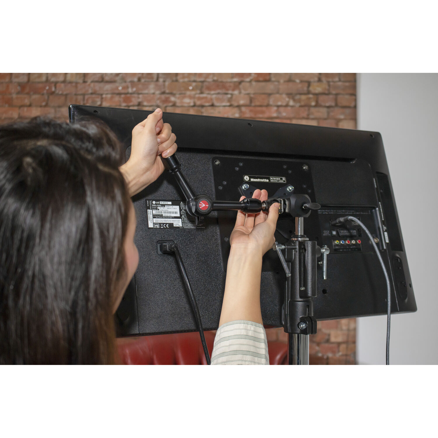 Soporte Manfrotto TetherGear para Monitor VESA  8