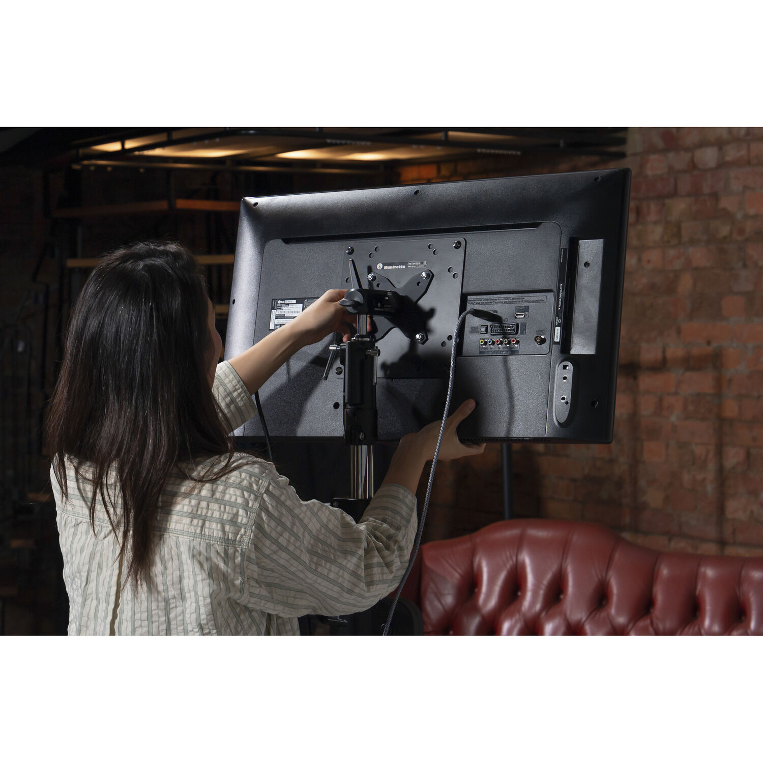 Soporte Manfrotto TetherGear para Monitor VESA  9