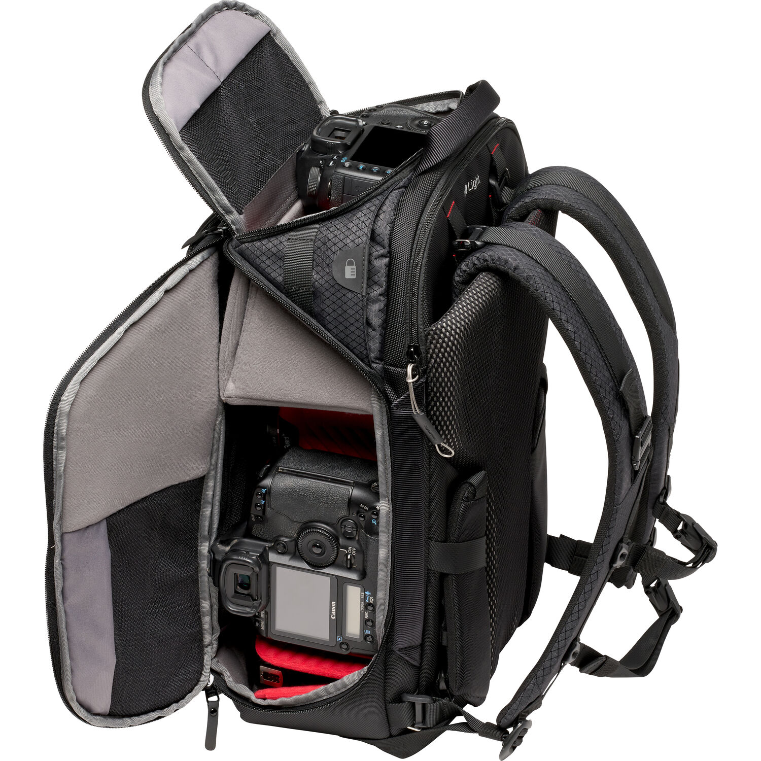 Mochila Manfrotto Pro Light para Cámara de 26 L 8
