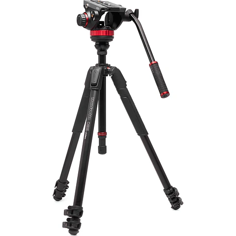 Kit de Trípode de Vídeo Manfrotto 502 con Cabezal Fluido 055