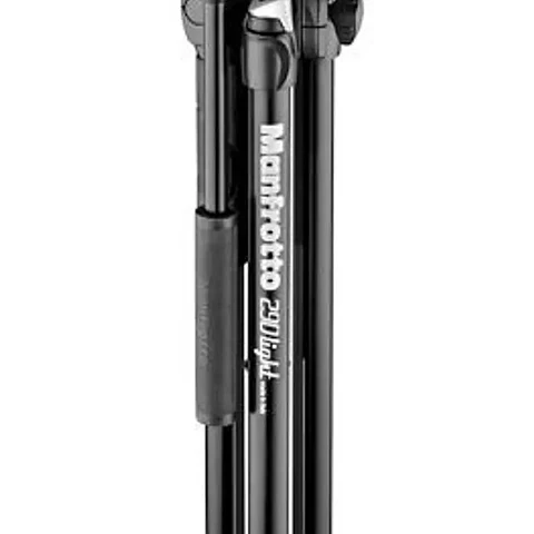 Kit Tripode Manfrotto 290 Light MK290LTA3-V con rótula de vídeo MVH400AH