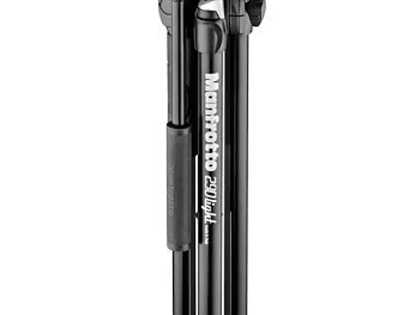 Kit Tripode Manfrotto 290 Light MK290LTA3-V con rótula de vídeo MVH400AH