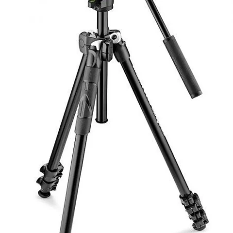Kit Tripode Manfrotto 290 Light MK290LTA3-V con rótula de vídeo MVH400AH