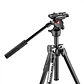 Kit Tripode Manfrotto 290 Light MK290LTA3-V con rótula de vídeo MVH400AH - Miniatura 3