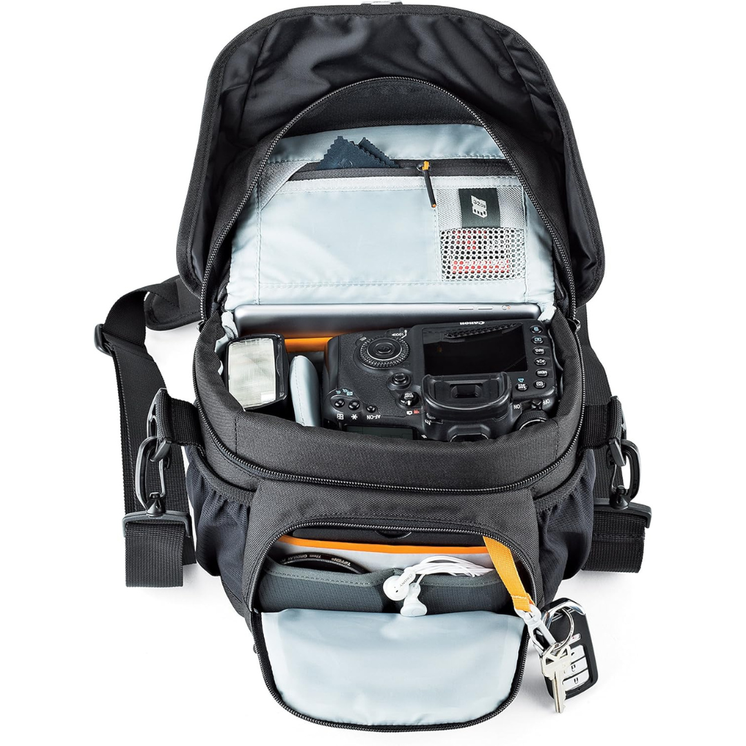 Bolso Fotográfico Lowepro Nova 160 AW II Negro 3