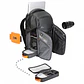 Mochila Fotográfica Lowepro FreeLine BP 350 AW Negra - Miniatura 3