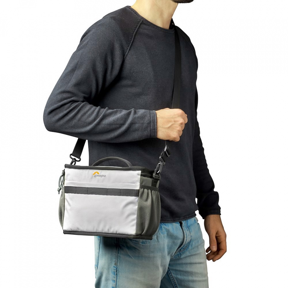 Bolso Fotográfico Lowepro Truckee SH 160 LX Gris 2