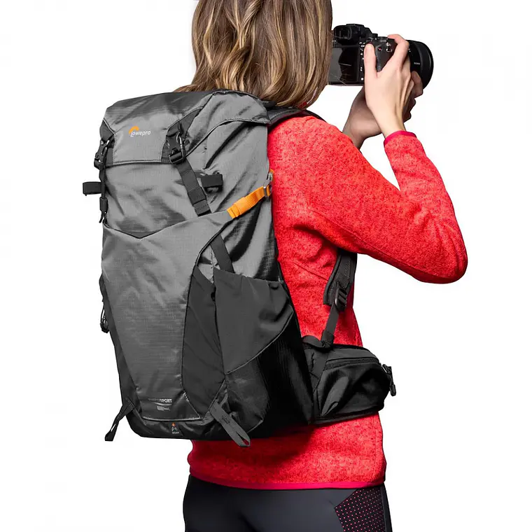 Mochila Fotográfica Lowepro PhotoSport BP 24L AW III Gris 2