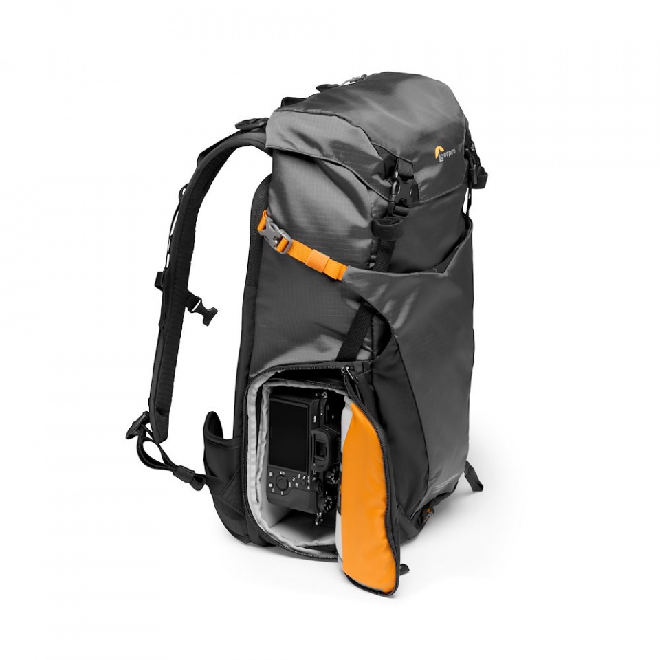 Mochila Fotográfica Lowepro PhotoSport BP 24L AW III Gris 4