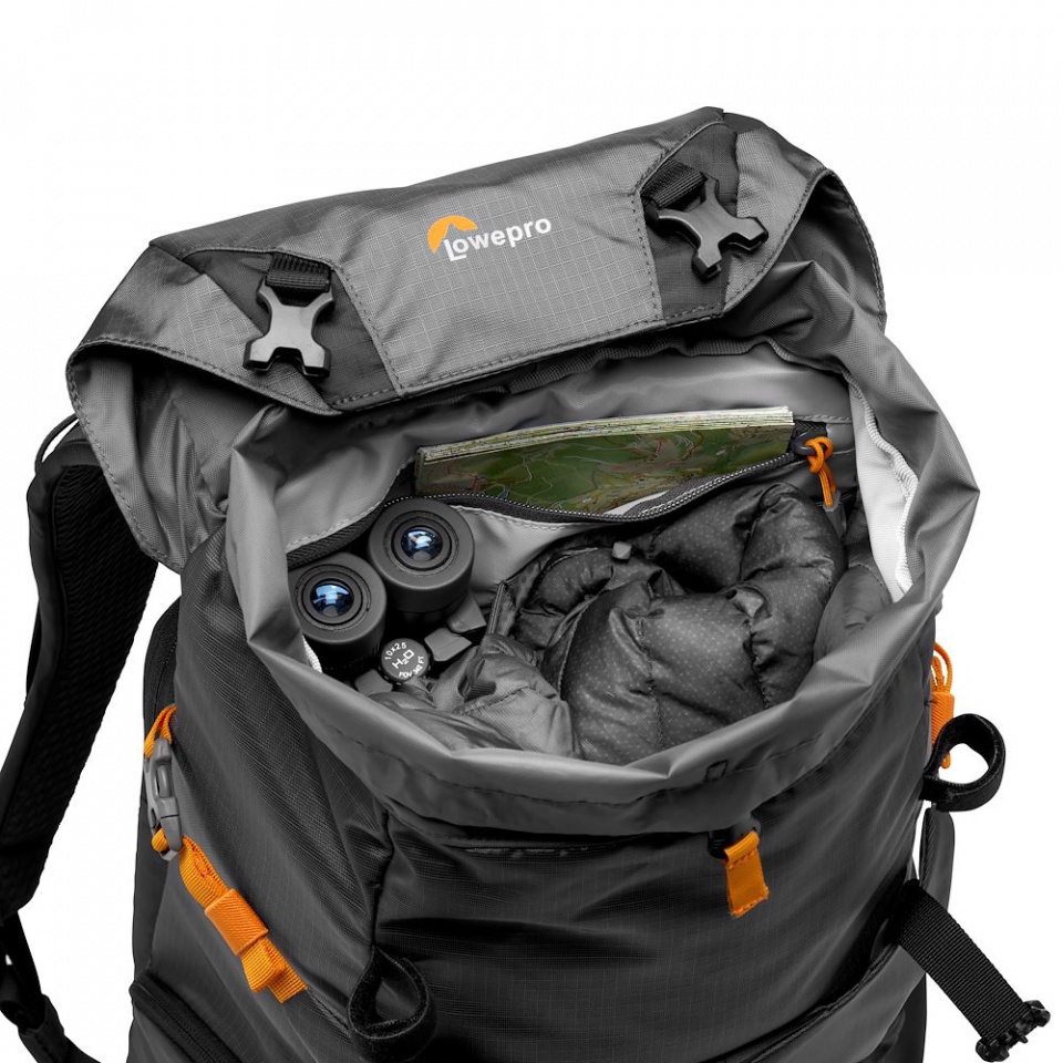 Mochila Fotográfica Lowepro PhotoSport BP 24L AW III Gris 5
