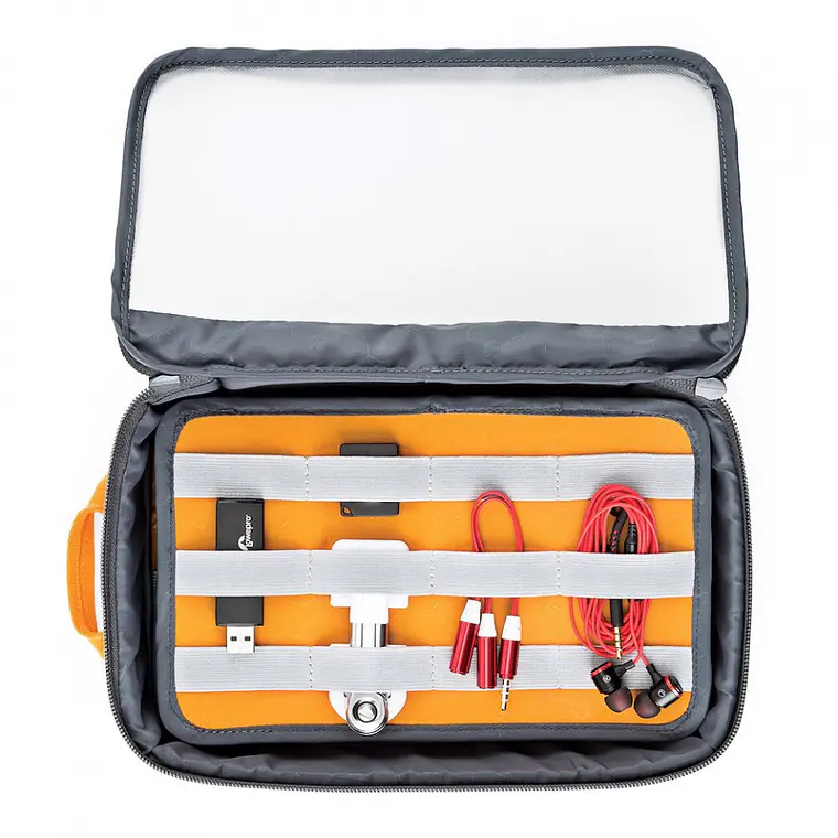 Estuche Organizador Lowepro GearUp Case Grande Gris Oscuro 3