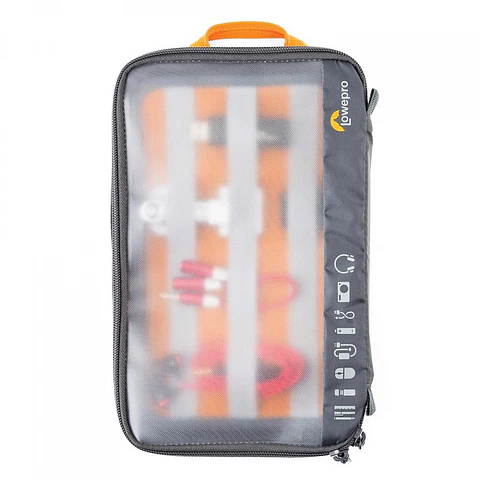 Estuche Organizador Lowepro GearUp Case Grande Gris Oscuro