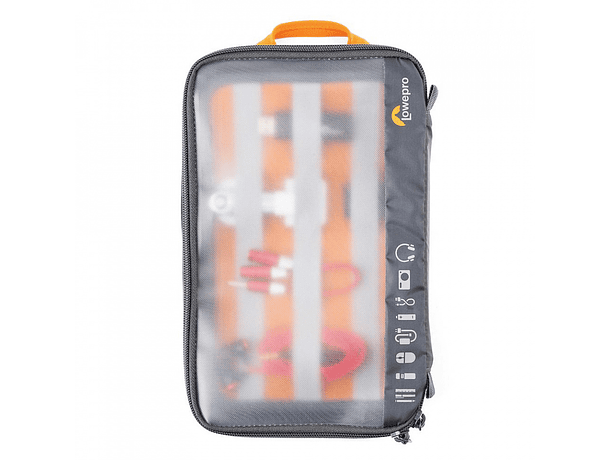 Estuche Organizador Lowepro GearUp Case Grande Gris Oscuro