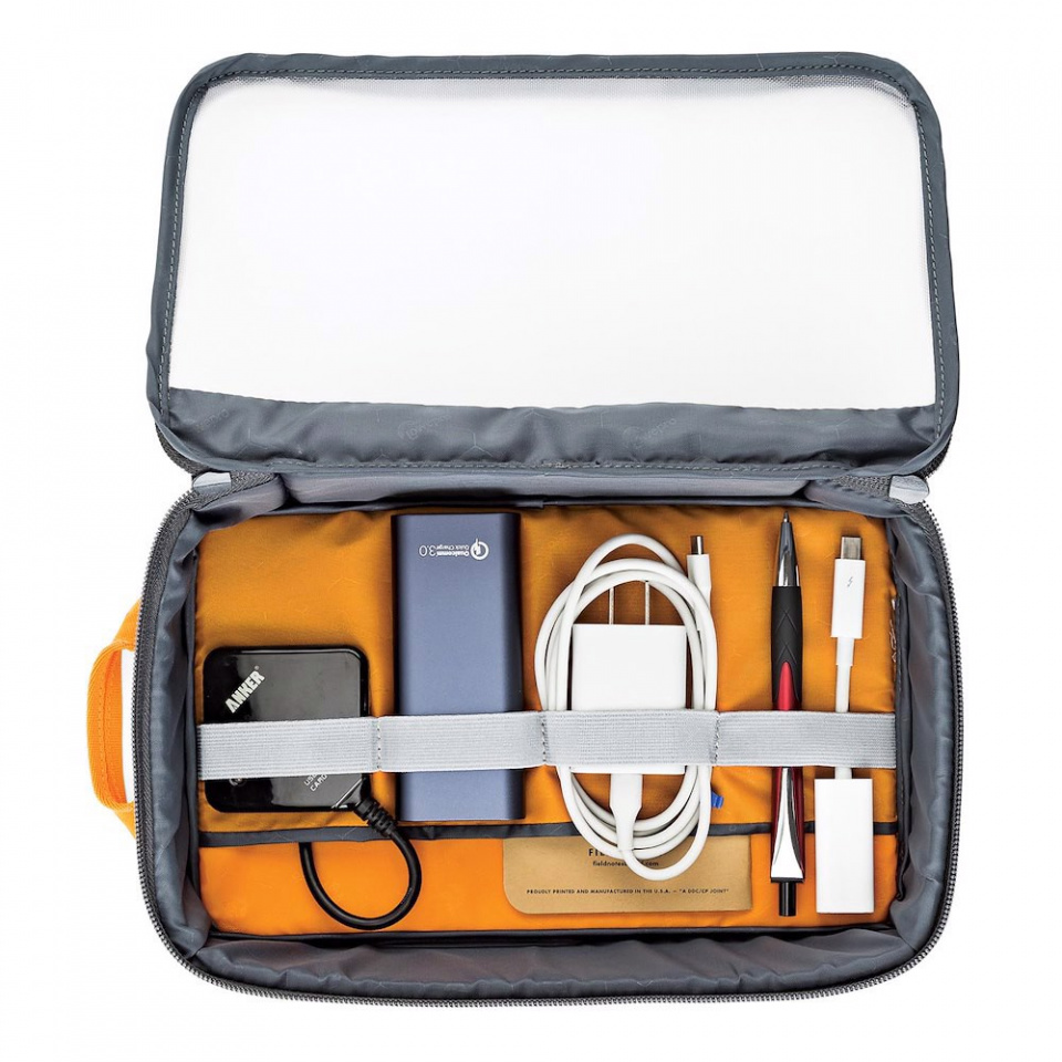 Estuche Organizador Lowepro GearUp Case Grande Gris Oscuro 4