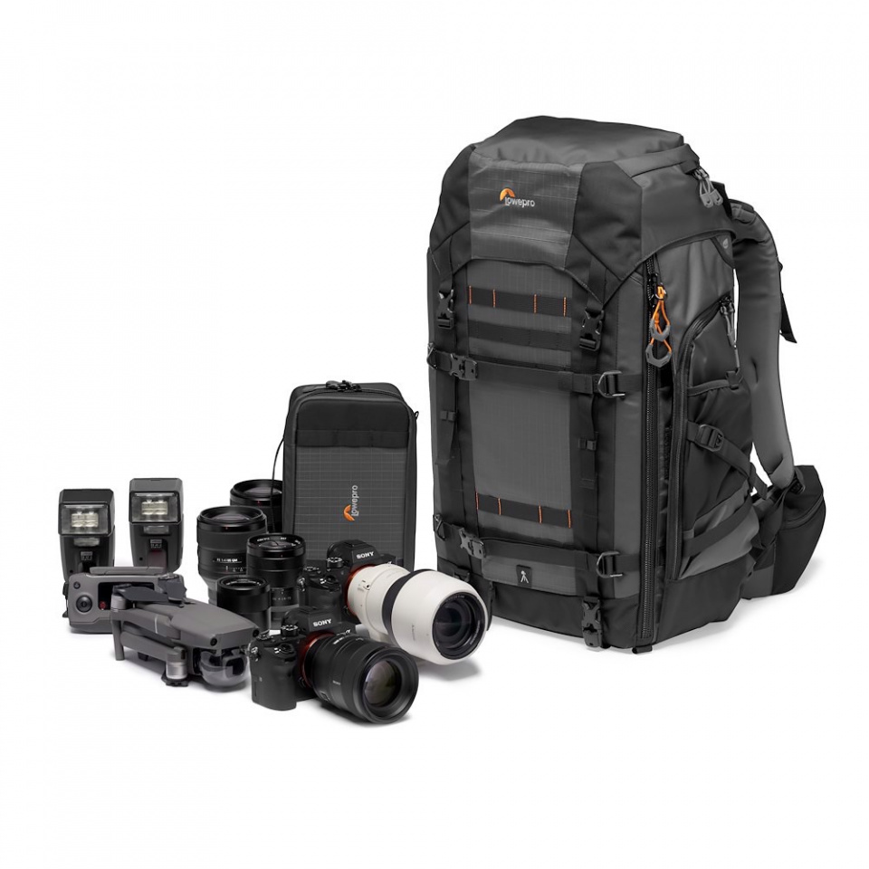 Mochila Fotográfica Lowepro Pro Trekker BP 550 AW II Gris 7