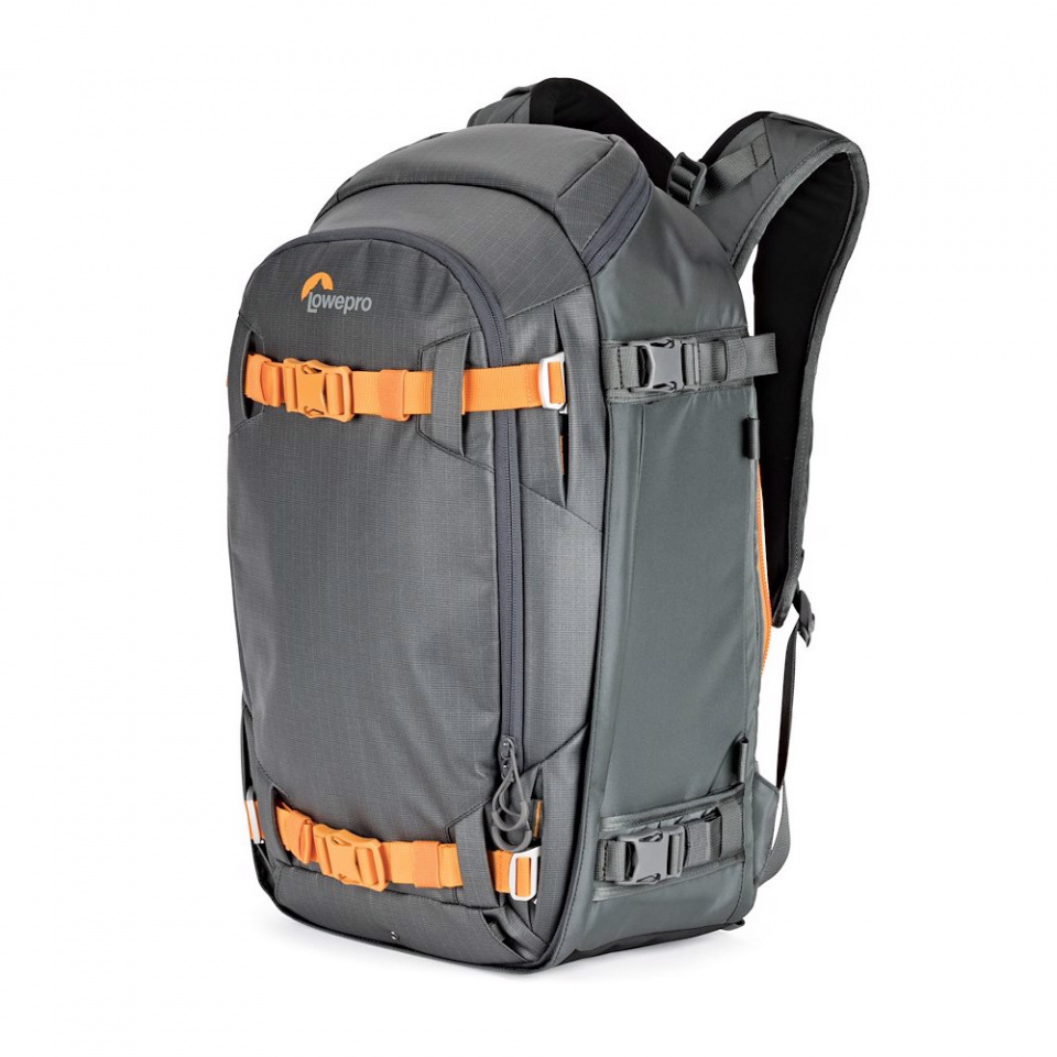 Mochila Fotográfica Lowepro Whistler BP 350 AW II Gris 1