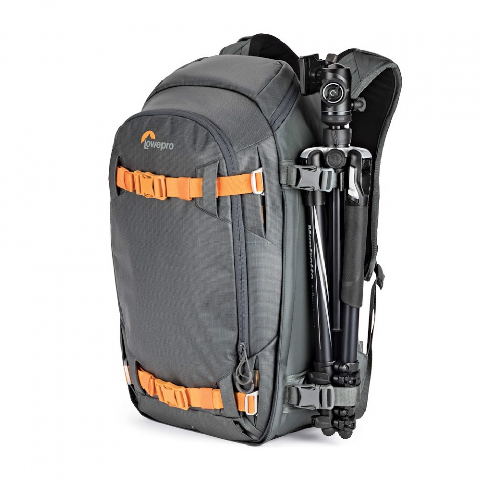Mochila Fotográfica Lowepro Whistler BP 350 AW II Gris 6