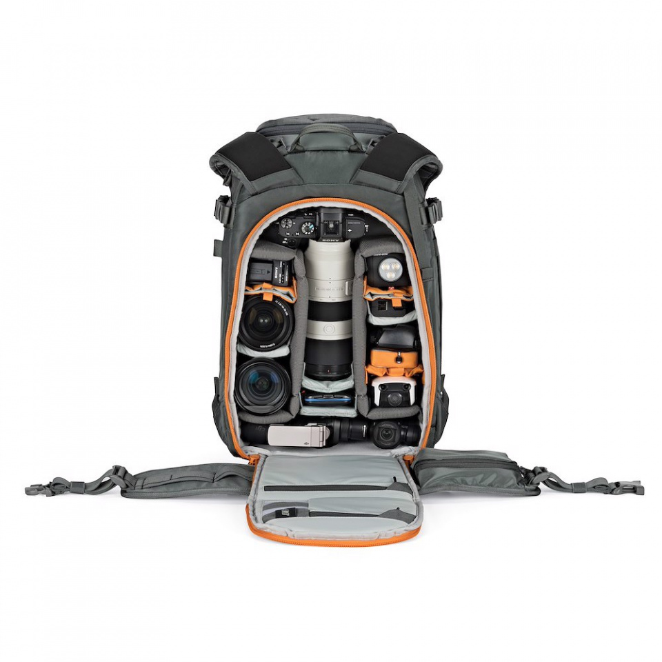 Mochila Fotográfica Lowepro Whistler BP 350 AW II Gris 9