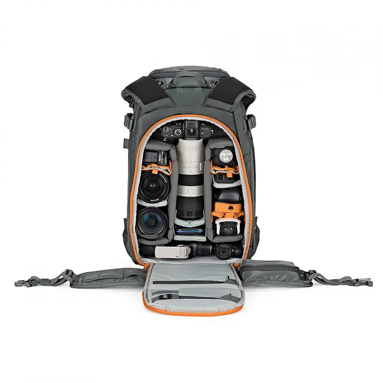 Mochila Fotográfica Lowepro Whistler BP 350 AW II Gris 9