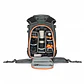 Mochila Fotográfica Lowepro Whistler BP 350 AW II Gris - Miniatura 9