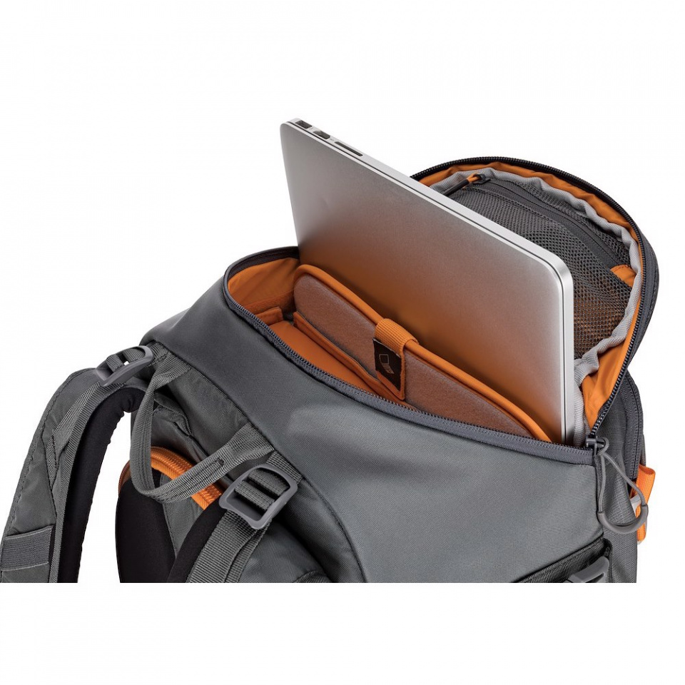 Mochila Fotográfica Lowepro Whistler BP 350 AW II Gris 11