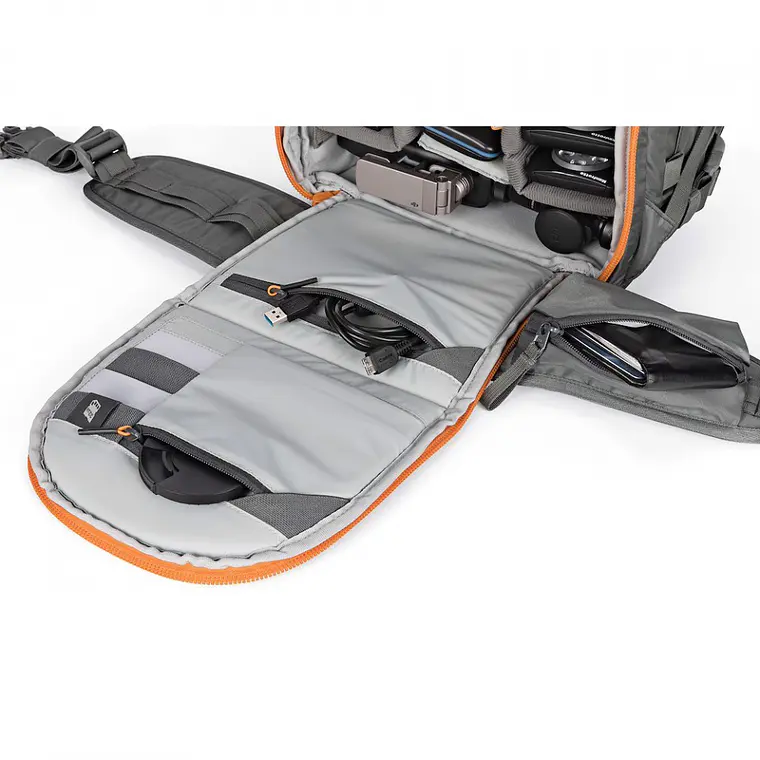 Mochila Fotográfica Lowepro Whistler BP 350 AW II Gris 11