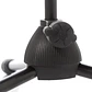 Atril de Micrófono con Brazo Bespeco MSF01N Negro con Botón de Ajuste - Miniatura 3