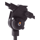 Atril de Micrófono con Brazo Bespeco MSF01N Negro con Botón de Ajuste 2