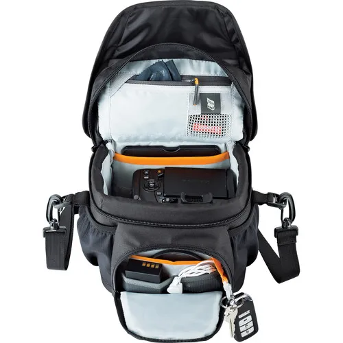 Bolso Fotográfico Lowepro Nova 140 AW II Negro 5