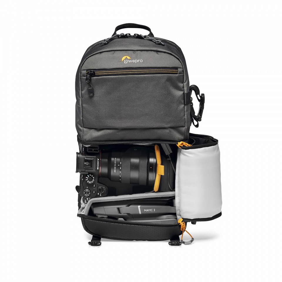 Mochila Fotográfica Lowepro Slingshot 250 AW III Gris 10