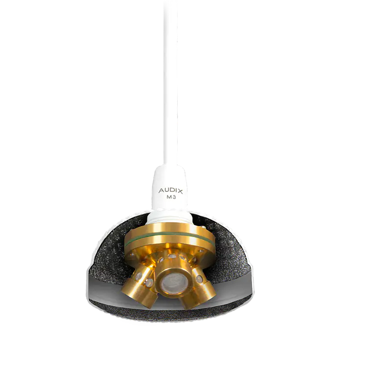 Micrófono de Techo Colgante Audix M3G de Tres Elementos 5