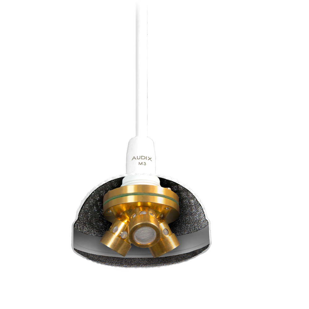 Micrófono de Techo Colgante Audix M3G de Tres Elementos 5