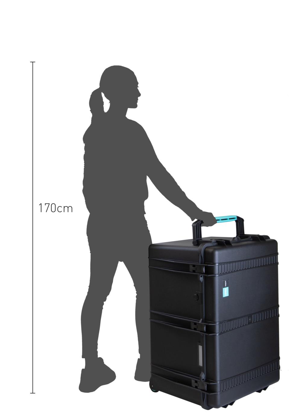 Maleta Rígida de Resina HPRC 2800W 2