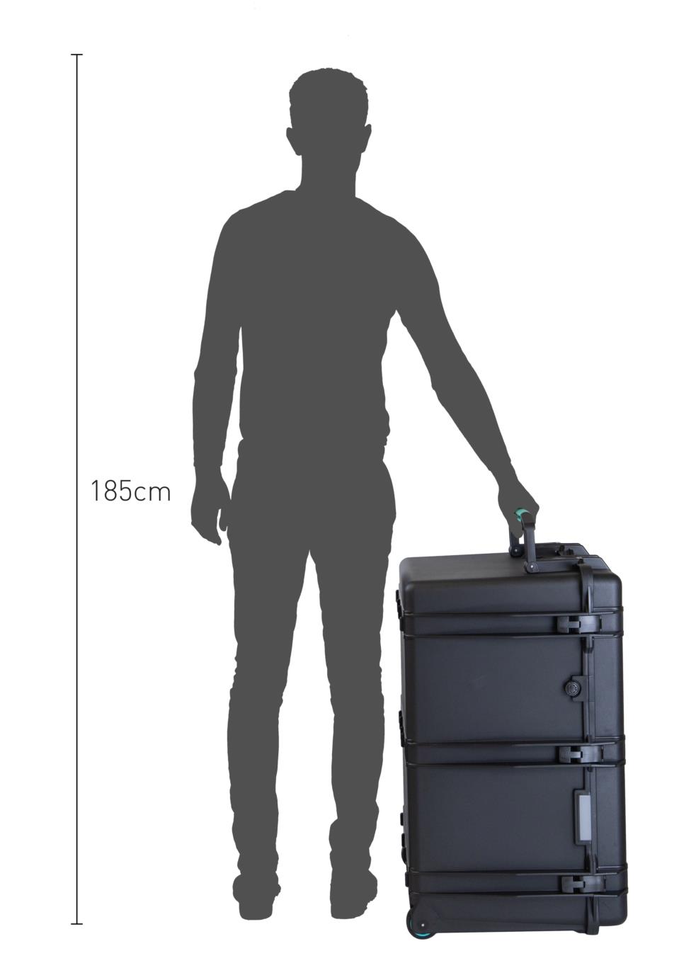 Maleta Rígida de Resina HPRC 2800W 4