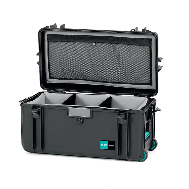 Maleta Rígida de Resina con 2 Ruedas HPRC 4300W   6
