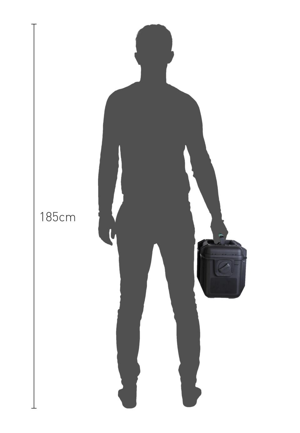 Maleta Rígida de Resina HPRC 4050 4