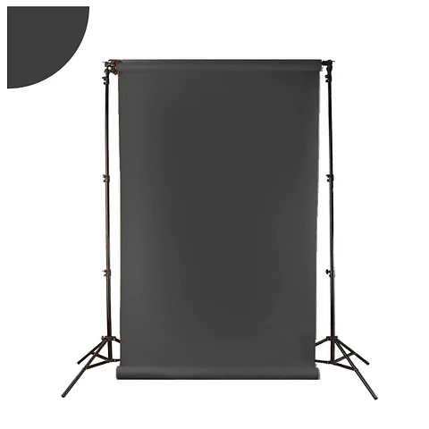 Fondo de Papel BD Negro 2,72 × 11 m BD101A1